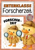 Vorschau - Bildkarten - Entenklasse Forscherzeit - Deckblatt