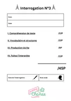 Vorschau - Klassenarbeiten - Französisch-Arbeit Klasse 10, Prüfungsvorbereitung - Seite 1