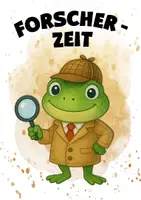 Vorschau - Bildkarten - Froschklasse Forscherzeit - Seite 1