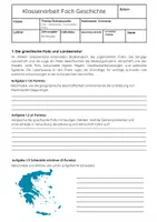 Vorschau - Arbeitsblätter - Geschichte Klassenarbeiten Materialpaket 6. Klasse Gymnasium - Seite 2