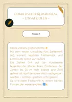 Vorschau - Arbeitsblätter - Heftumschlag (A5): Mein Zahlenheftchen - Seite 1