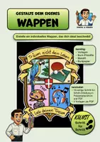 Vorschau - Stundenentwürfe - Kunstprojekt „Mein eigenes Wappen“ – Schritt-für-Schritt-Anleitung - Deckblatt