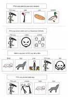 Aperçu - Apprentissages en autonomie - P'tit Loup fait une colère - Livre Adapté - Page 1
