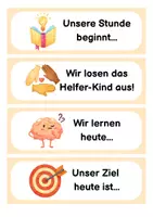 Vorschau - Stundenentwürfe - Stundentransparenz - Ziele, Ablauf - Seite 1