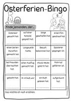 Vorschau - Spiele - Osterferien-Bingo - Ankommen nach den Ferien - Seite 3