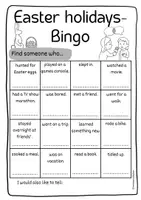 Vorschau - Spiele - Easter Holidays Bingo - Ankommen nach den Ferien - Seite 3