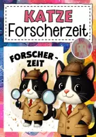 Vorschau - Bildkarten - Katzenklasse Forscherzeit - Deckblatt