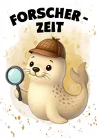 Vorschau - Bildkarten - Robbenklasse Forscherzeit - Seite 1
