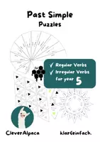 Vorschau - Mal- und Bastelvorlagen - PAST SIMPLE PUZZLES · Englisch 5. Klasse - Seite 1