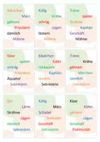 Vorschau - Spiele - WörterMatch: Wörter mit ä (nicht ableitbar) - Seite 3