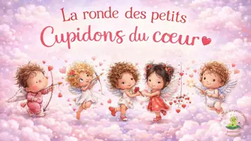 Aperçu - Autre type de ressources - La ronde des petits Cupidons du cœur - Page de couverture