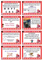 Vista previa - Tarjetas / Manipulativos - Enriquecimiento 3º lengua: retos de cine - página 2