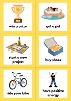 Vorschau - Bildkarten - Predictions about the Future Cards: Grammar (English) - Seite 1