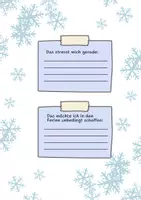 Vorschau - Arbeitsblätter - Winterferien Schreibanlass - Seite 3