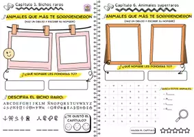 Vista previa - Hojas de trabajo - Cuaderno del explorador - Documental "Un planeta absurdo" - página 2