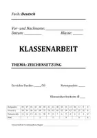 Vorschau - Test - Klassenarbeit Kommasetzung - 3 Varianten - Komma bei Infinitivsätzen und Apposition - Klasse 7-8 - Klassenarbeit Zeichensetzung - Seite 2