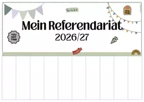 Vorschau - Anderer Materialtyp - Referendariat Abreißkalender blanko - Seite 2
