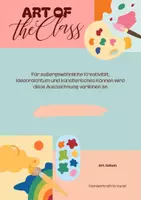 Vorschau - Poster - Urkunden „Art of the Class“ - Kunstwerk der Klasse - Deckblatt