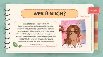 Vorschau - Unterrichtsreihen - „Wer bin ich?“ - Selbstporträts mit aufklappbaren Köpfen - Seite 2