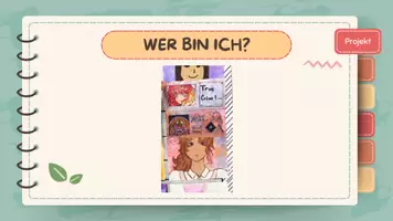 Vorschau - Unterrichtsreihen - „Wer bin ich?“ - Selbstporträts mit aufklappbaren Köpfen - Deckblatt