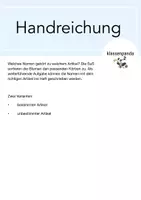 Vorschau - Spiele - Bestimmter und unbestimmter Artikel Sortierspiel - Seite 1
