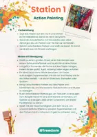 Vorschau - Unterrichtsreihen - Unterrichtseinheit „Kunst ohne Grenzen“ - Deckblatt