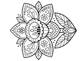 Vorschau - Mal- und Bastelvorlagen - MANDALA NARZISSE (Osterglocke Frühblüher Frühling Ostern) - Seite 2