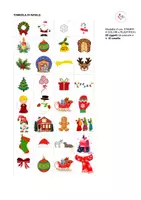 anteprima - Giochi - Tombola di natale - Pagina di copertina