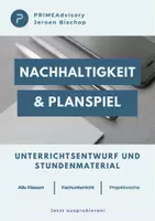 Vorschau - Stundenentwürfe - Nachhaltigkeit & Planspiel Allmendeklemme mit Entwurf - Deckblatt