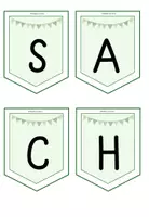 Vorschau - Anderer Materialtyp - Sachunterricht Wimpelkette - Klassenraumgestaltung - Seite 3