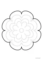 Vorschau - Mal- und Bastelvorlagen - Prickelbilder | Prickelvorlagen - Mandalas im Frühling - Seite 3
