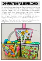 Vorschau - Mal- und Bastelvorlagen - Osterkörbchen - Bastelvorlagen - Seite 2