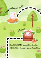 Vorschau - Arbeitsblätter - Schneideübungen Tiere – Lesen & Feinmotorik (Jahreszeiten) - Seite 3