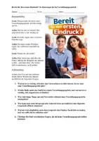 Vorschau - Stundenentwürfe - Bereit für den ersten Eindruck? So überzeugst du im Vorstellungsgespräch! Lernsituation mit Zusatzmaterial (Tafelbild und Erweiterungsaufgaben in 2 Niveaustufen)! - Seite 2