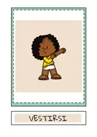 anteprima - Flashcard - "Le azioni del giorno" Flashcards - Pagina 3
