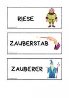Vorschau - Bildkarten - 24 Vokabelkarten zum Thema Märchen - Seite 2