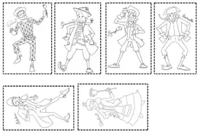 anteprima - Esercizi - Maschere italiane della Commedia dell'Arte - Pagina 1