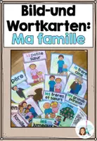 Vorschau - Arbeitsblätter - Bundle/ Sparpaket: Ma famille - Seite 1