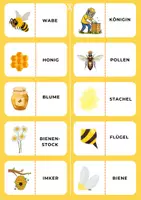 Vorschau - Spiele - Materialpaket Bienen Spiele - Domino und Quiz - Seite 1