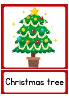 Vorschau - Bildkarten - 30 Flashcards: Christmas (Weihnachten) – Englisch Grundschule, Klasse 5/6 - Seite 1