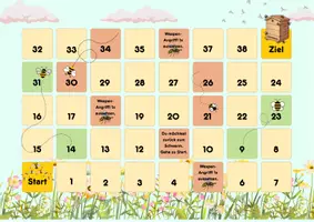 Vorschau - Spiele - Leiterlispiel Bienen 3 Versionen - Seite 2