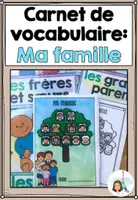 Vorschau - Arbeitsblätter - Carnet de vocabulaire: Ma famille (les membres de la famille) - Seite 1