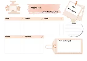 Vorschau - Merkblätter - Leitfaden Homeoffice und Wochenplan - Seite 2