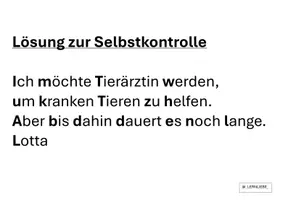 Vorschau - Arbeitsblätter - Lösung zur Selbstkontrolle der Aufgaben zu Buchstabenverbindung ng/nk - Seite 2