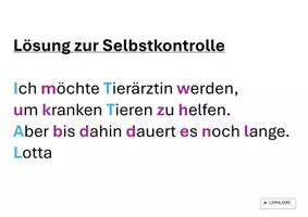Vorschau - Arbeitsblätter - Lösung zur Selbstkontrolle der Aufgaben zu Buchstabenverbindung ng/nk - Seite 3