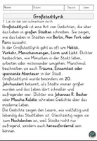 Vorschau - Arbeitsblätter - PAKET: Balladen & Gedichte Sachtext, Lesen und Verstehen Arbeitsblätter mit Lesetext, Fragen - Seite 2