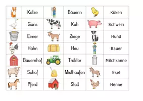 Vorschau - Fördermaterial/Inklusion - Lesen & Schreiben mit Bildern. Worte legen, lesen, schreiben - Seite 3