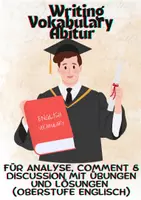 Vorschau - Arbeitsblätter - Englisch Abitur – Allgemeines Writing Vokabular für Analyse, Comment & Discussion (Oberstufe) - Deckblatt