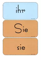 Vorschau - Präsentationen/Tafelbilder - Personalpronomen für den DaZ/DaF Unterricht - Seite 3