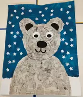 Aperçu - Apprentissages en autonomie - Arts visuels hiver : l'ours polaire (maternelle, CP, inclusion) - Page de couverture